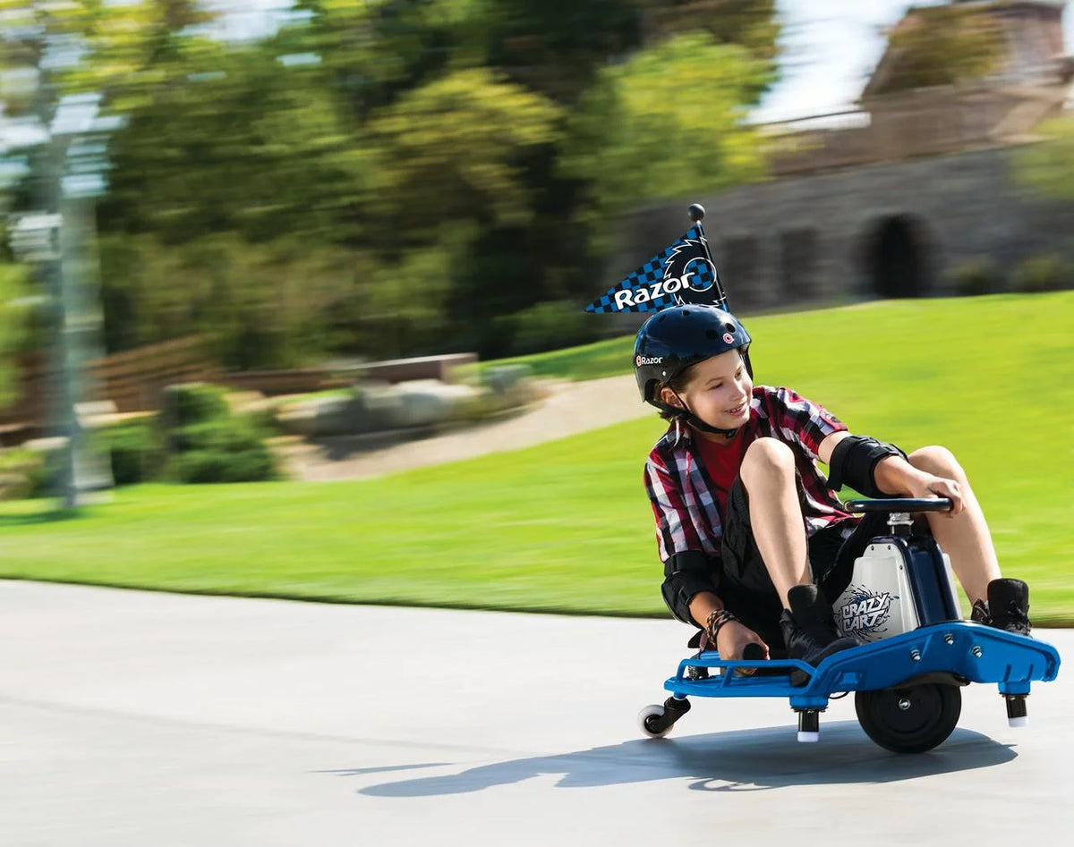 Blue Motorized Drifting Cart (2 Pack) X181