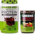 Chocolate Superfood Powder and Creamy Chocolate Whey Protein Powder O73661