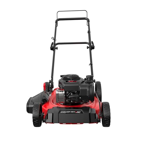 21-Inch 144cc 4-Stroke Gas Push Lawn Mower with 10-Inch Rear Wheels Q5728