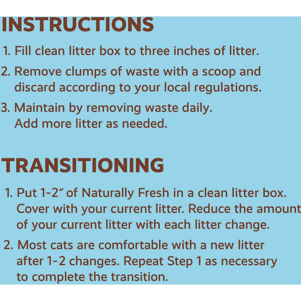 Quick Clumping Cat Litter B8717