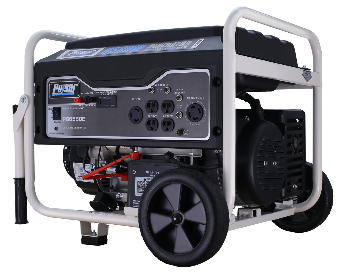 6580-Watt Portable Generator with Electric Start G471