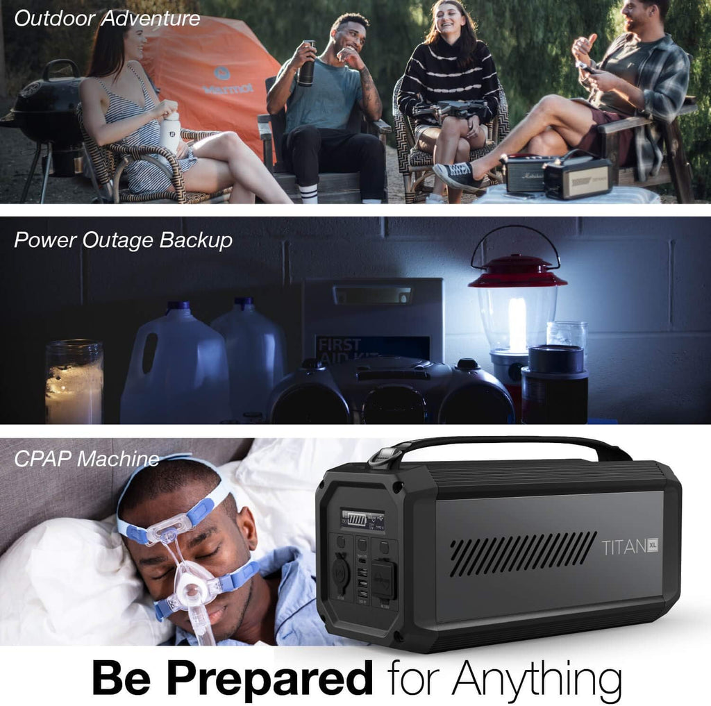 Portable Power Station 500Wh Lithium Battery W87084