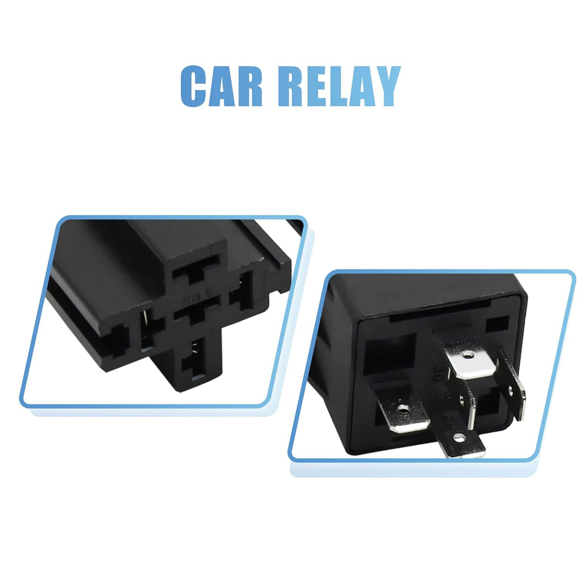 5 Pin DC 48V 40A Car Motor Fuse Relay Switch with Harness O8061