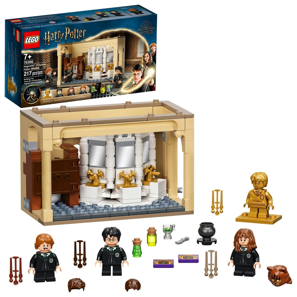 LEGO Harry Potter Hogwarts Polyjuice Potion Mistake with Minifigures N416