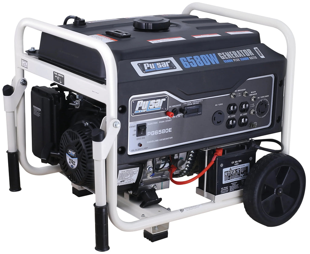 6580-Watt Portable Generator with Electric Start G471