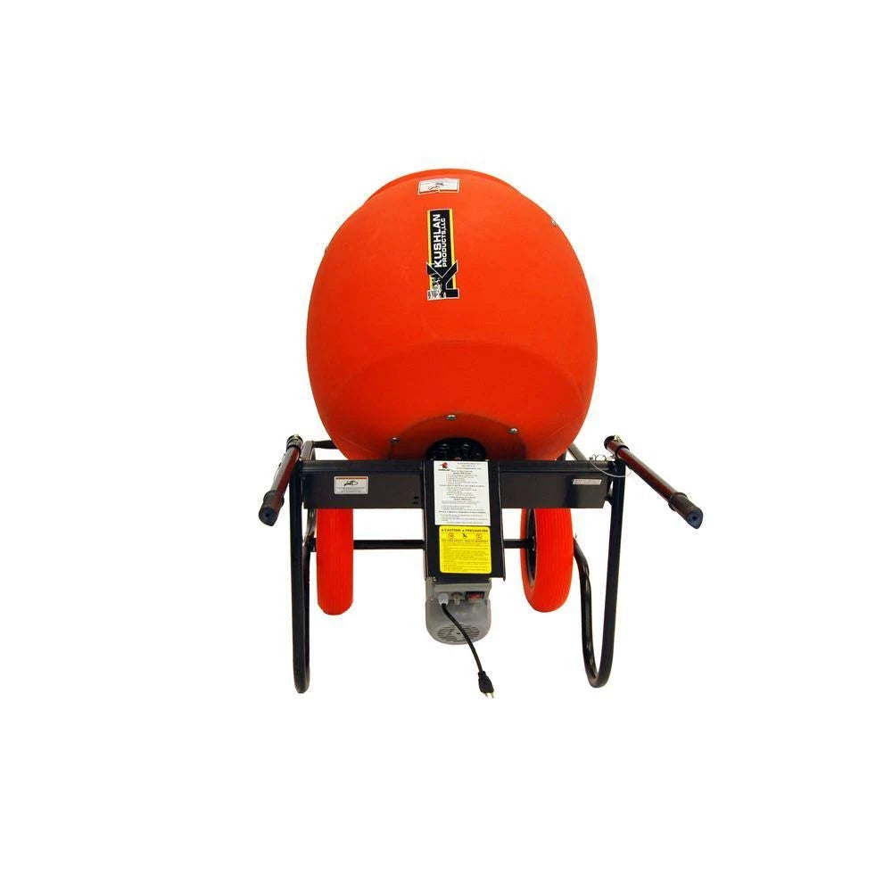 Wheelbarrow Mixer, 6 Cu ft, 115V, 3/4HP X5936