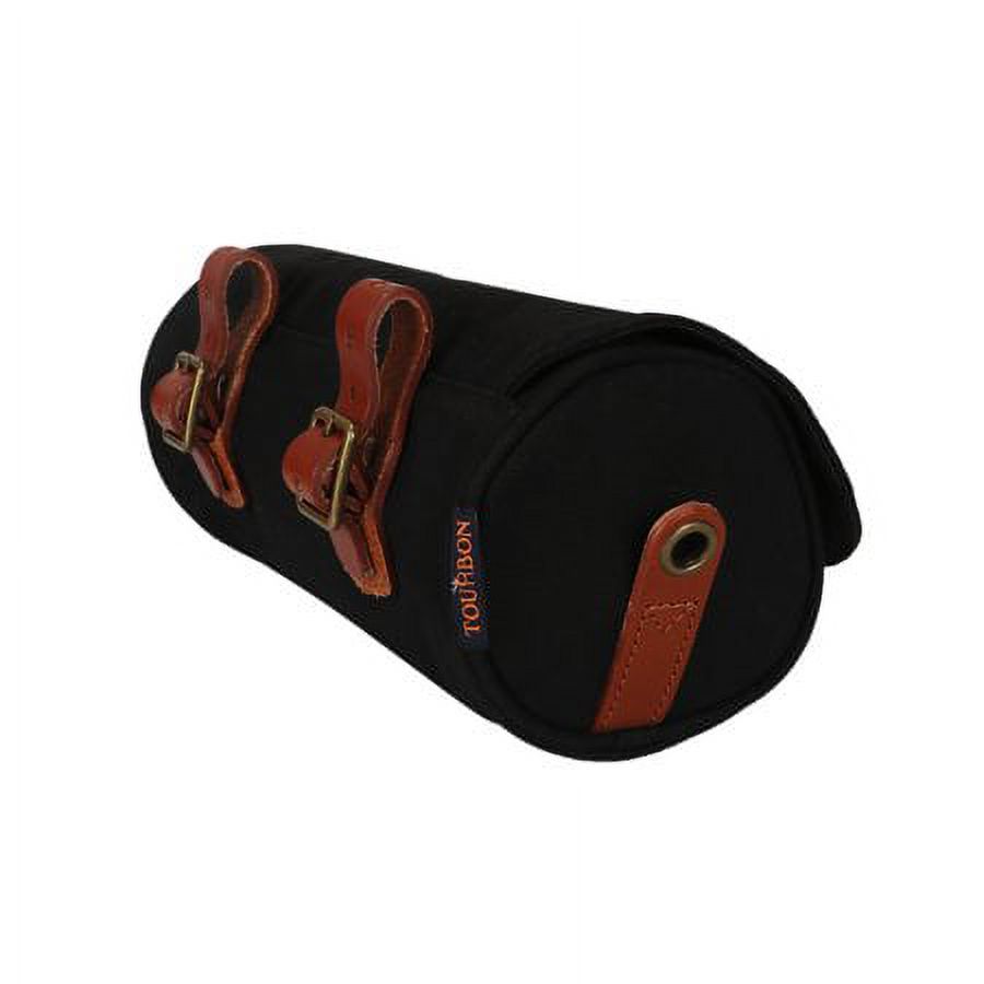 Canvas Black Bicycle Handlebar Bag N947