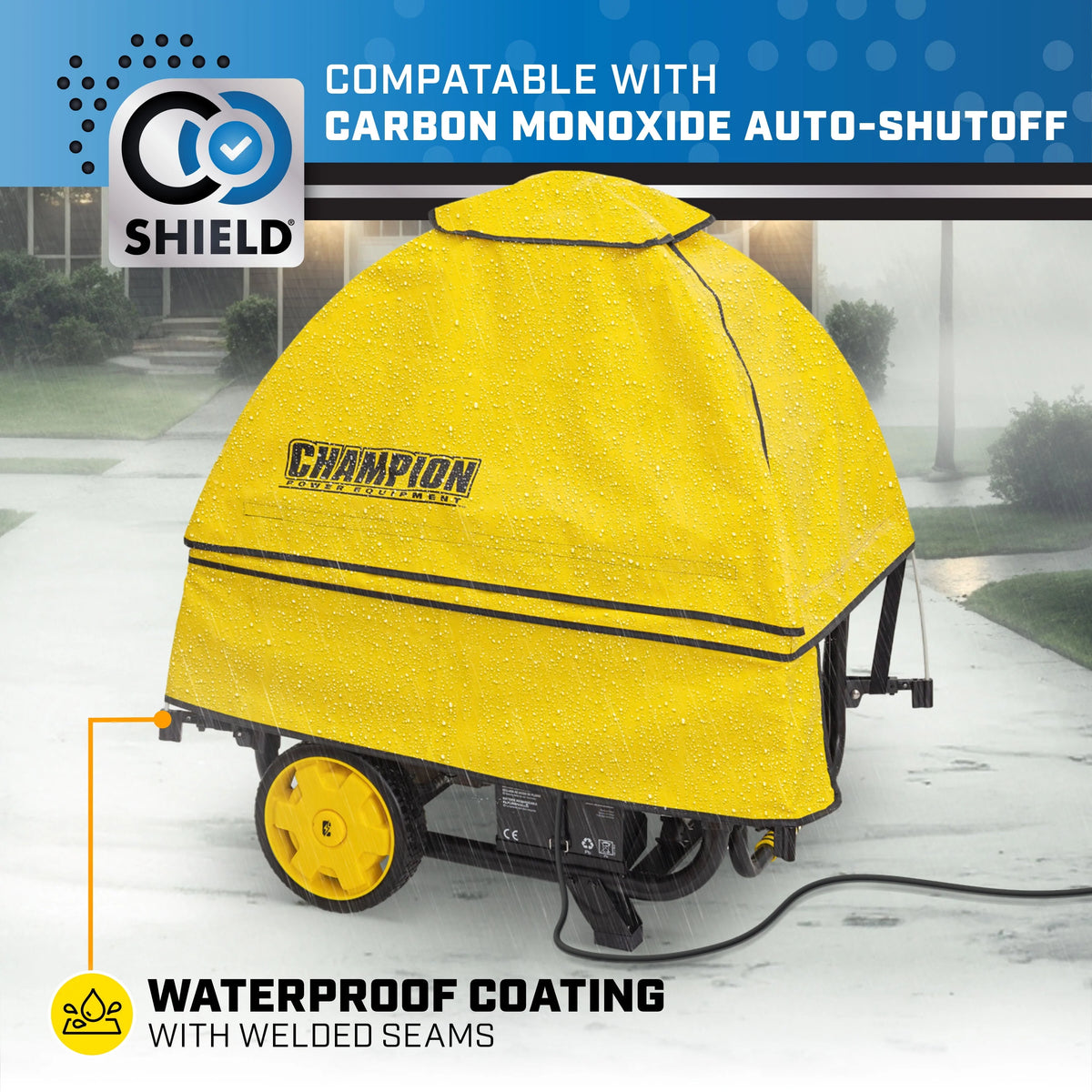 Storm Shield Severe Weather Generator Cover for 4000 to 12,500 Starting Watt Generators B326