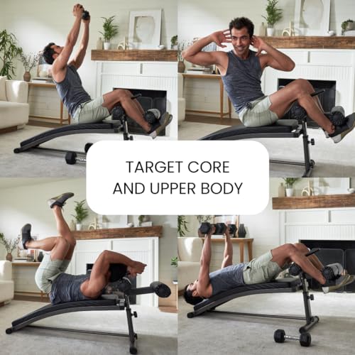 Sit Up Bench with Reverse Crunch Handle E498