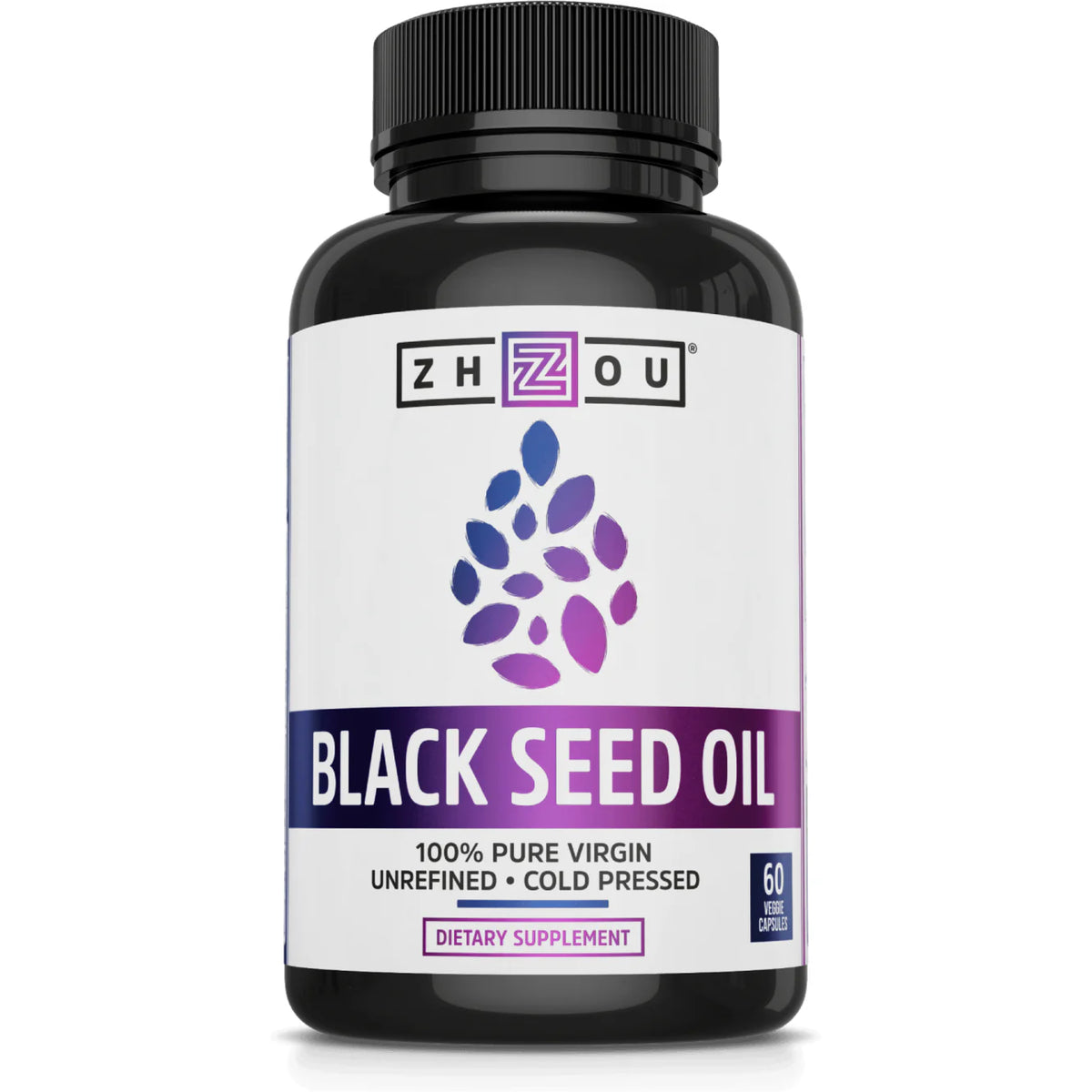 Black Seed Oil 1300mg 60 vegcaps G9708