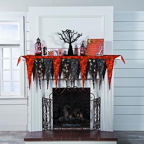 Halloween Fireplace Mantel Scarf C55337