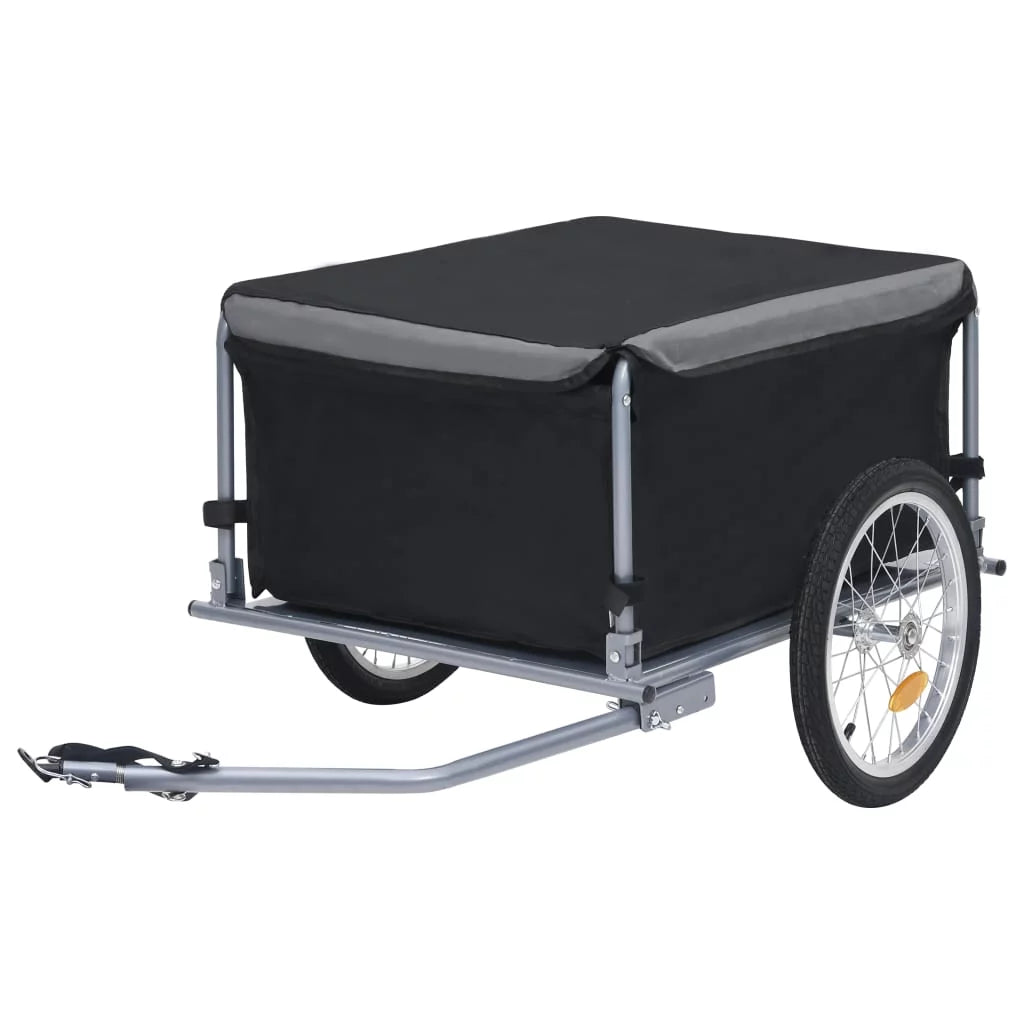 Bike Trailer Bicycle Cargo Trailer Steel and Polyester B210626