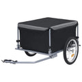 Bike Trailer Bicycle Cargo Trailer Steel and Polyester B210626