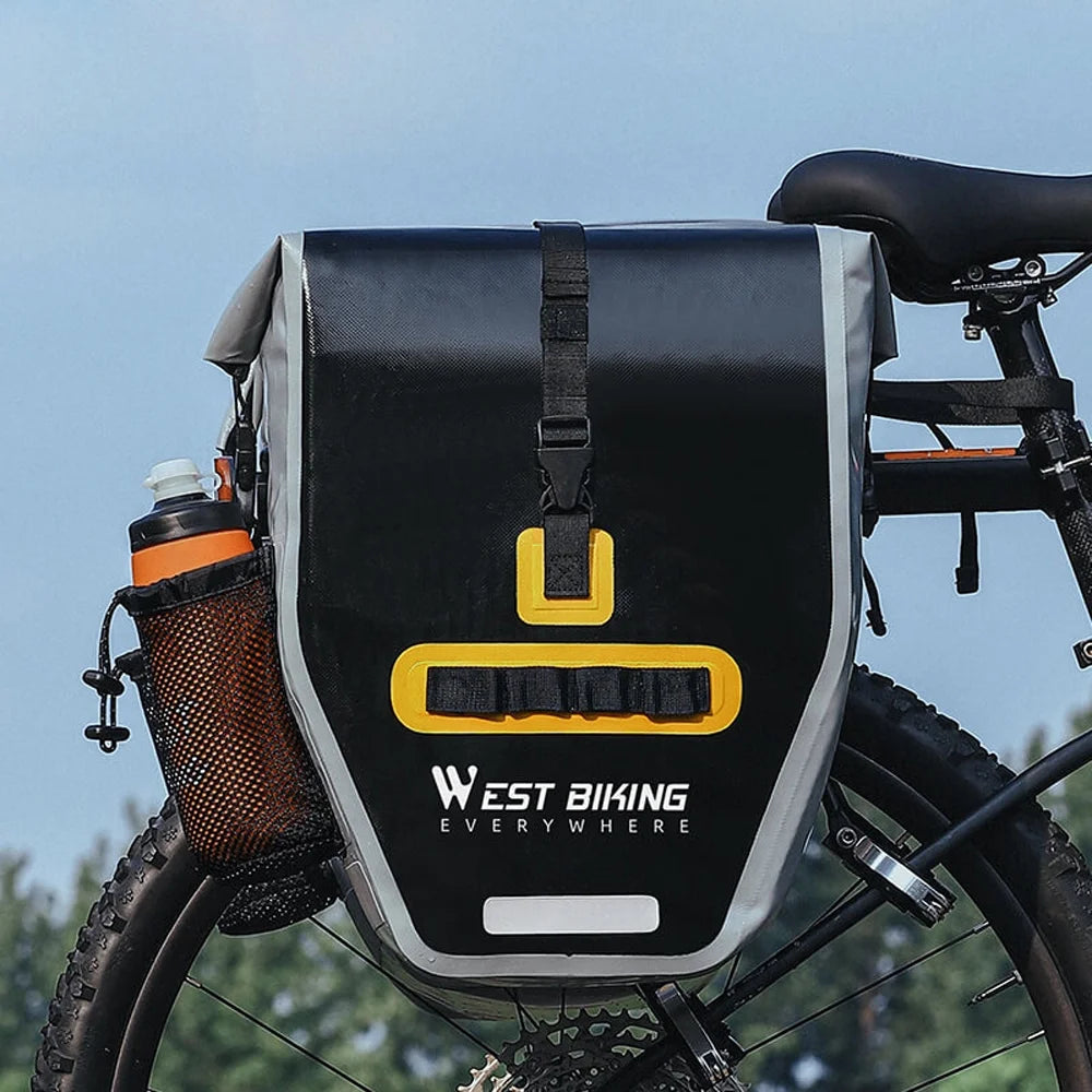 Expandable Waterproof Bike Rear Storage Bag A456