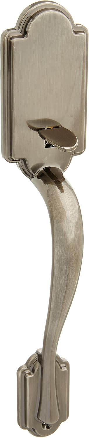 Antique Nickel Finish Dummy Exterior Handleset X6720