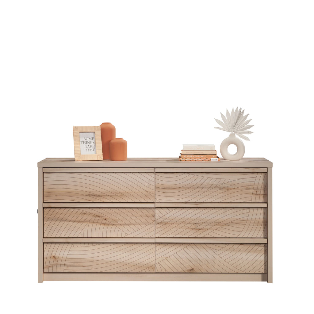 6 Drawer Dresser T573