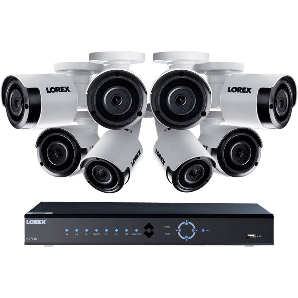 8-Channel NVR with 8 Outdoor Cameras Night Vision R200153