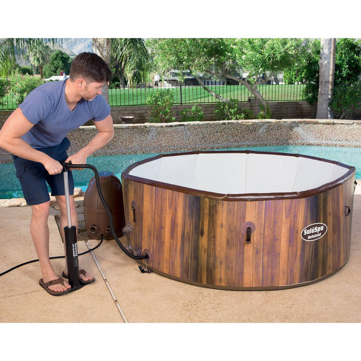 Inflatable Hot Tub Spa with Pump U34022