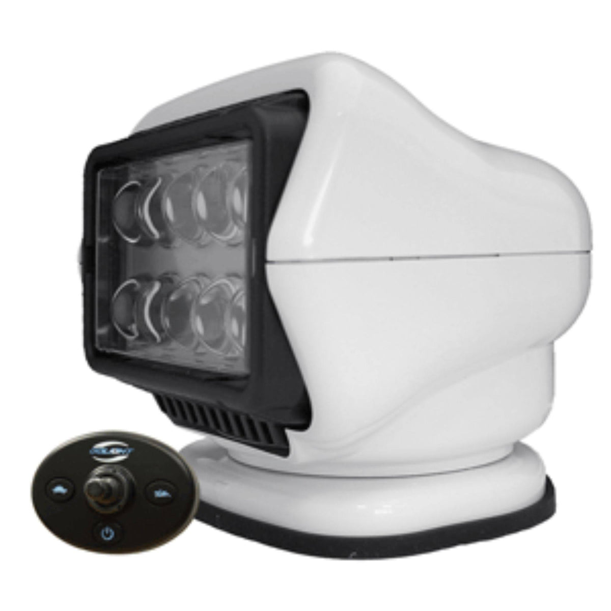 White LED Stryker Searchlight with Wired Dash Remote S8603