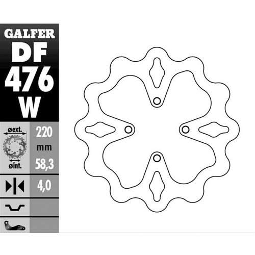 Wave Rotor - Rear F745211