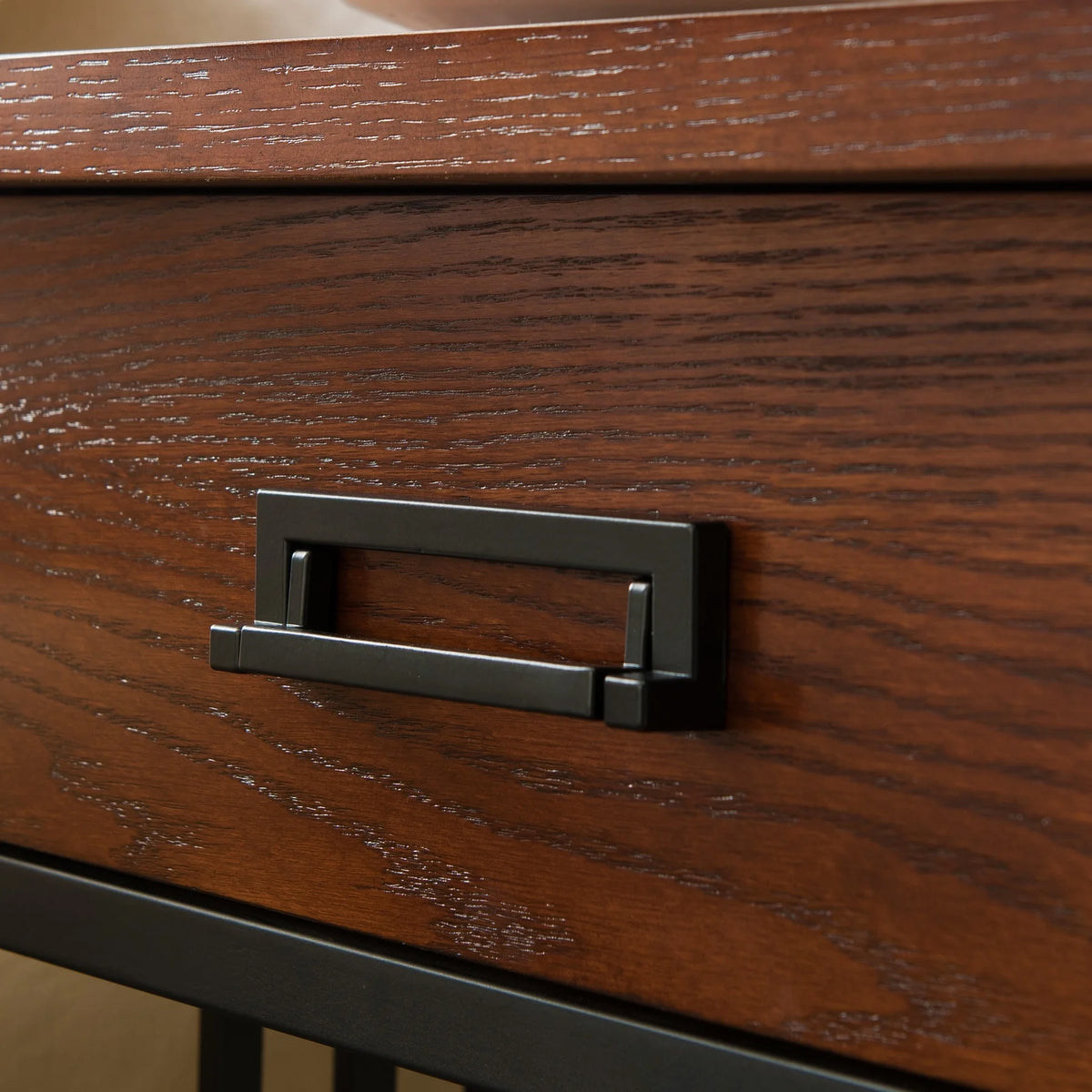 Rustic One Drawer Nightstand B7478