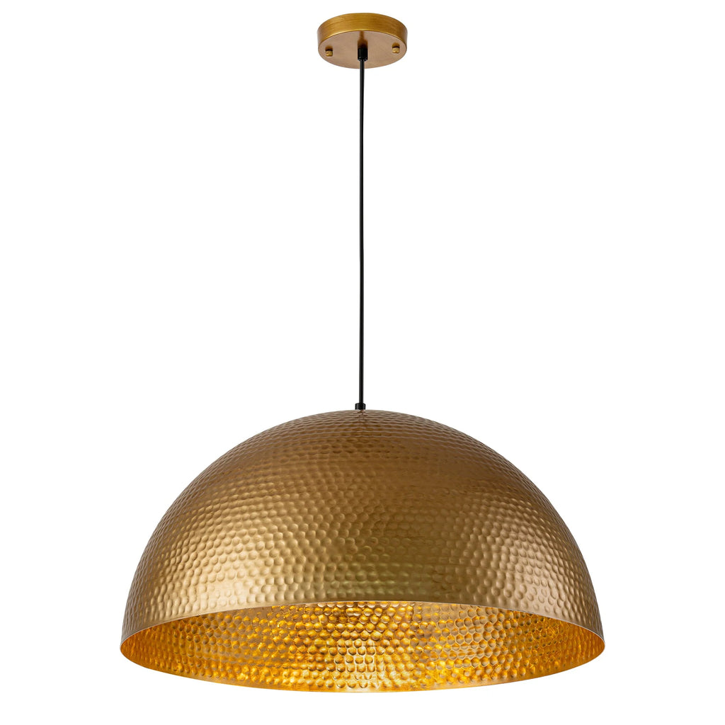 Hammered Antique Island Pendant U957136