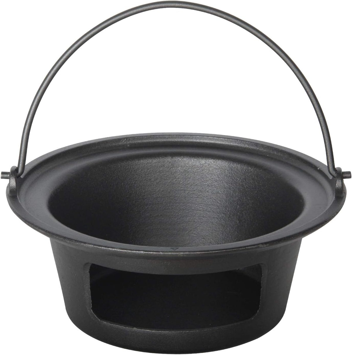 Cast Iron Ash Can with Handle Z127