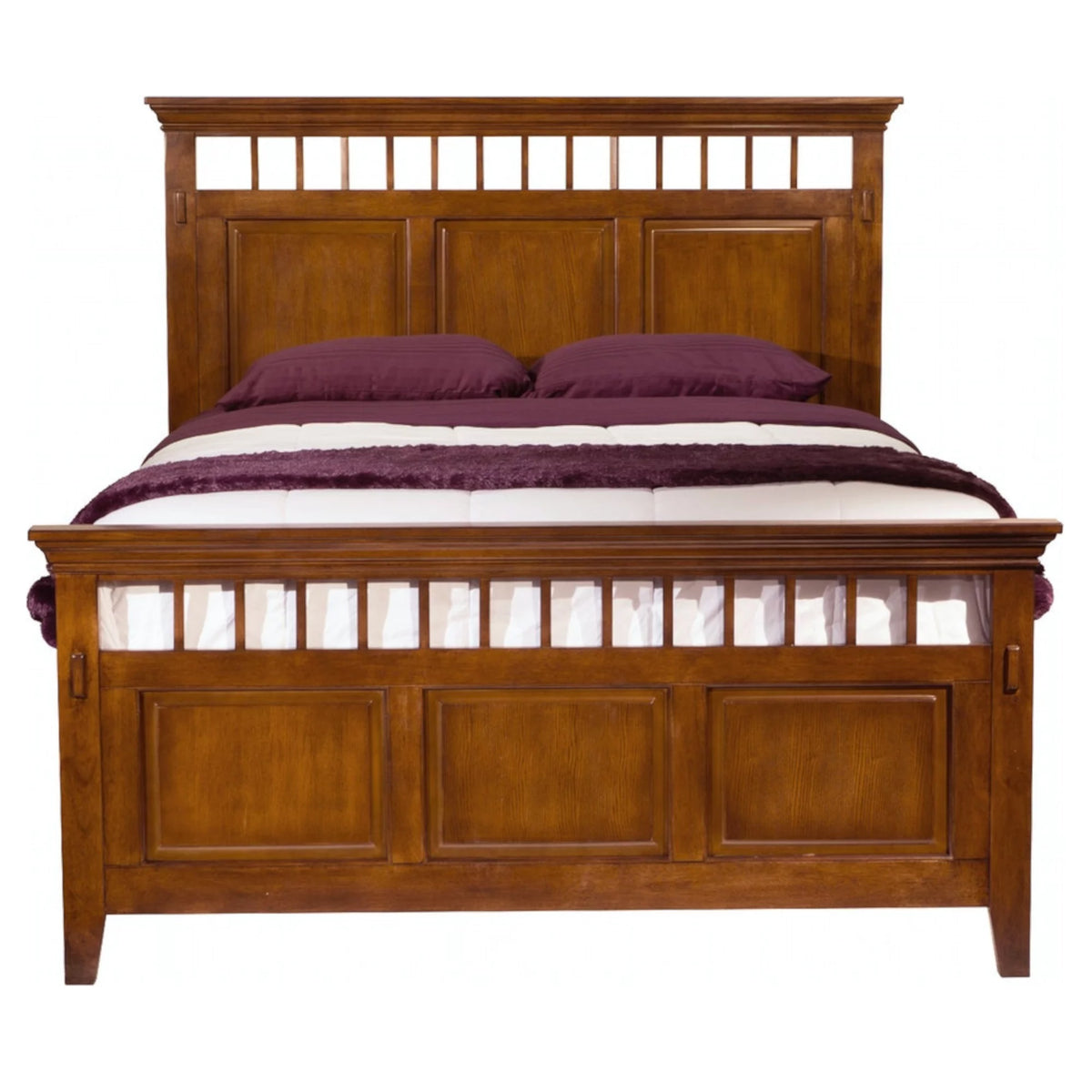 Queen Panel Bed X173