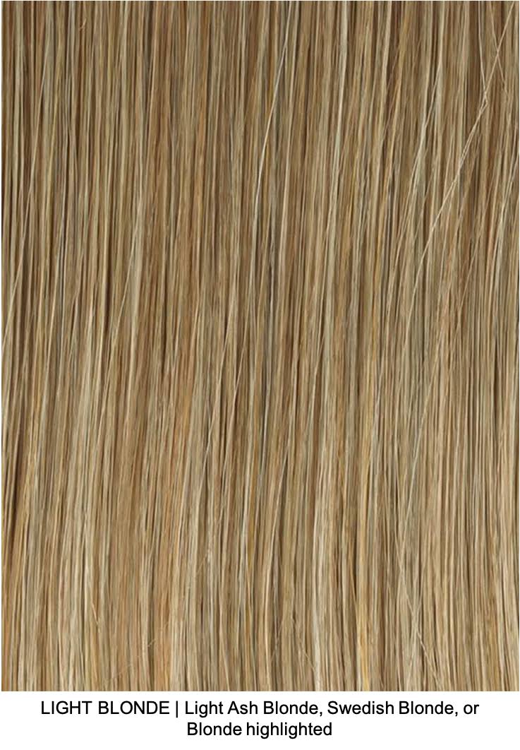 Light Blonde Sleek Cut Wig U30648