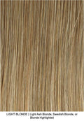 Light Blonde Sleek Cut Wig U30648