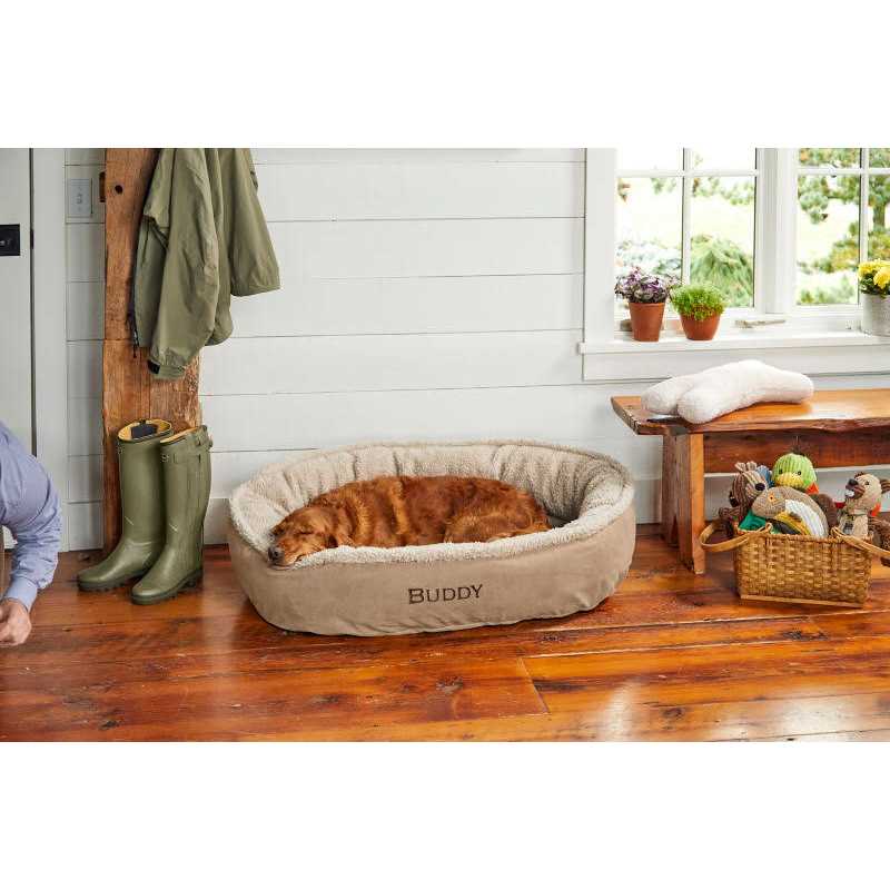 Wraparound Dog Bed with Fleece E1803