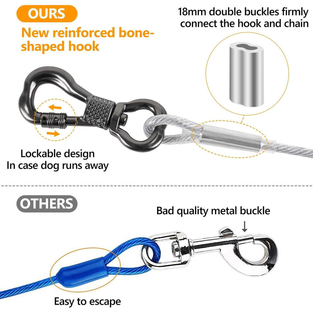 Reflective Dog Tie Out Cable S749