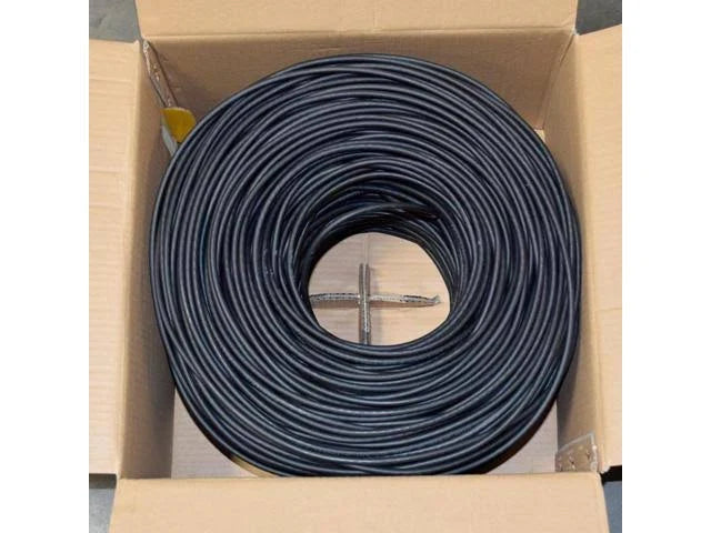 Cat6 1000ft Black Cable U524966