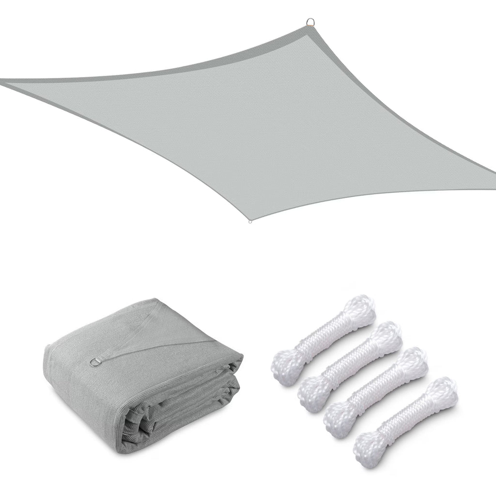 16x12' Rectangle Sun Shade Sail Canopy H7377