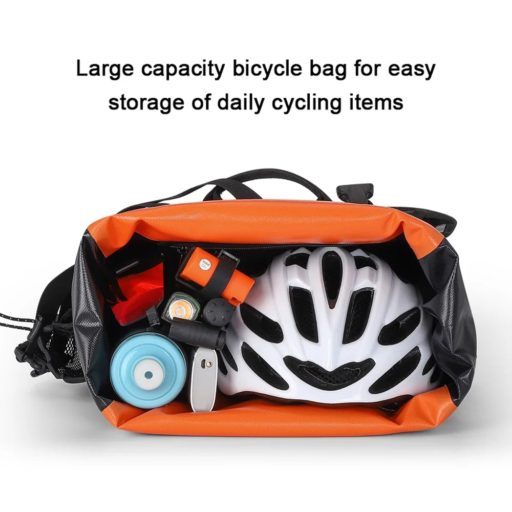Expandable Waterproof Bike Rear Storage Bag A456