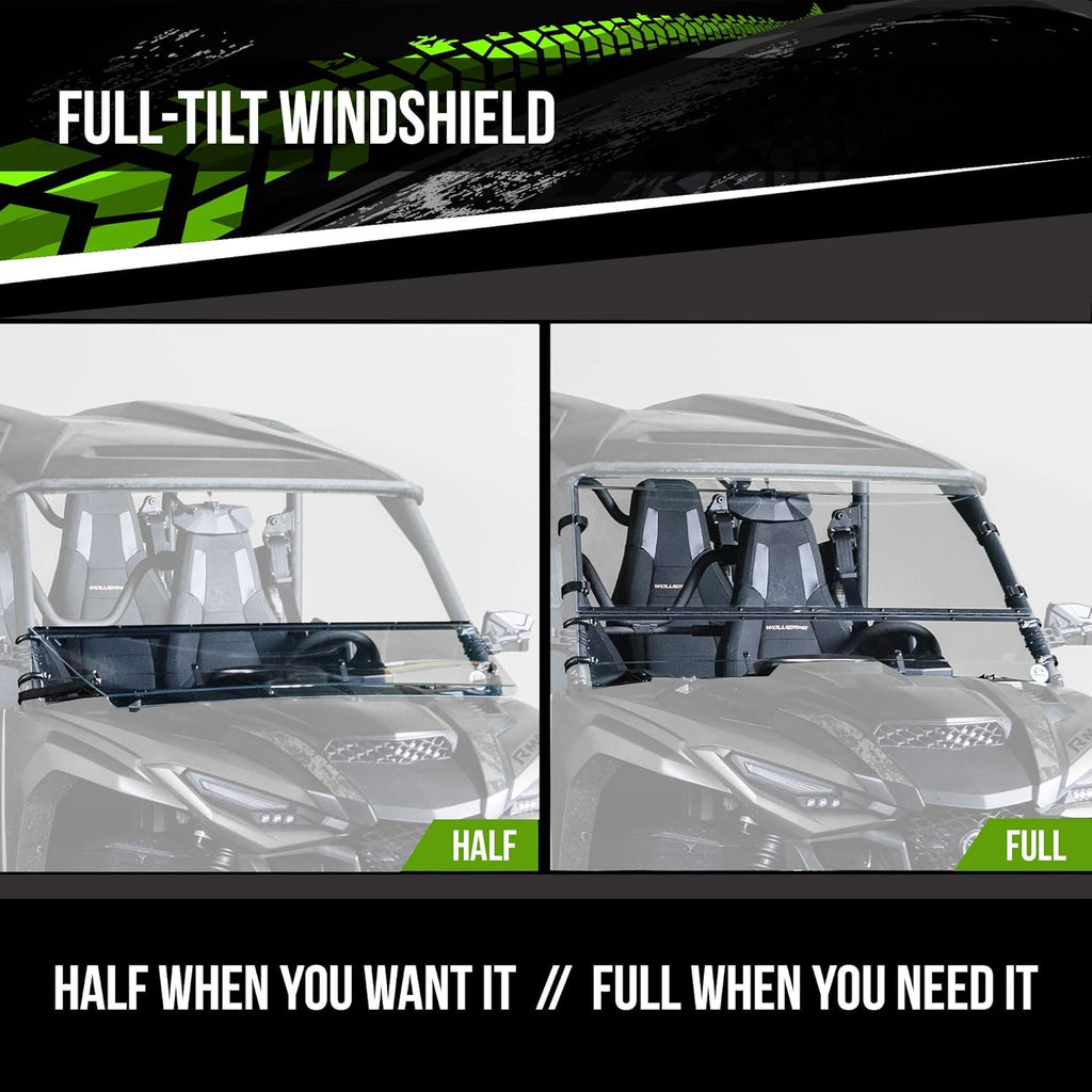 UTV Windshield Full Tilting 3/16" N184990