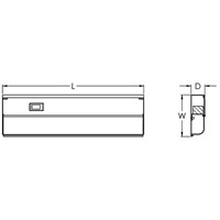 Oil-Rubbed Bronze LED Undercabinet Lighting W96655