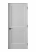 Solid Core White Primed Double Panel Prehung Interior Door A564143