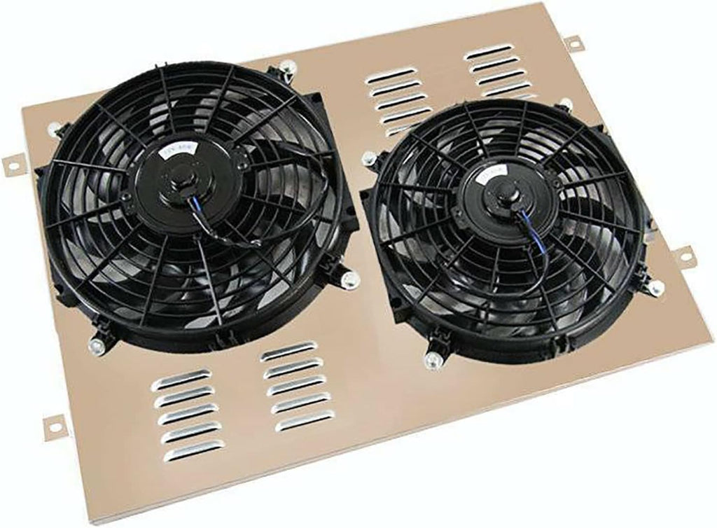 Aluminum Radiator Shroud 12" Fan for Ford F100 F250 F350 F150 N4274