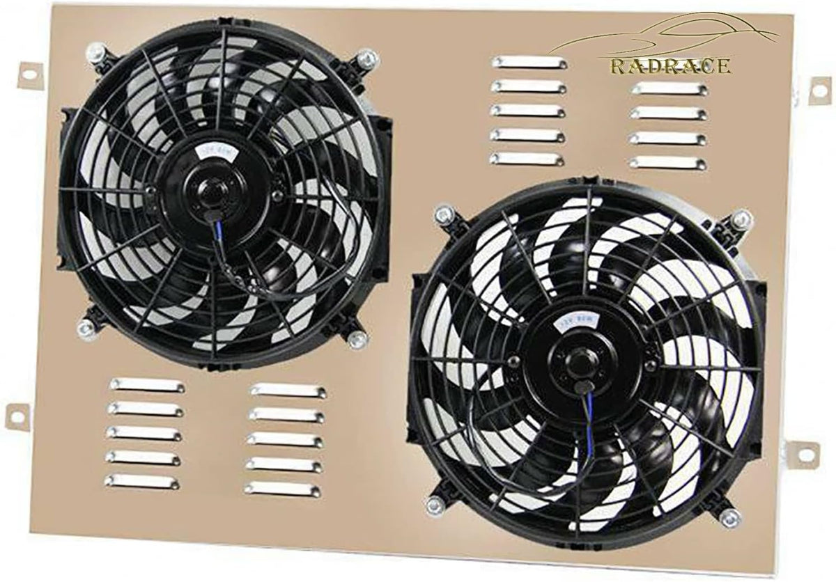 Aluminum Radiator Shroud 12" Fan for Ford F100 F250 F350 F150 N4274