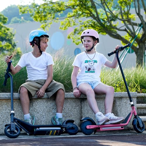 Electric Scooter for Kids Ages 6-12, 150W Motor, Adjustable Heights D27188