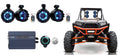 6.5" LED Black Tower Speakers P572