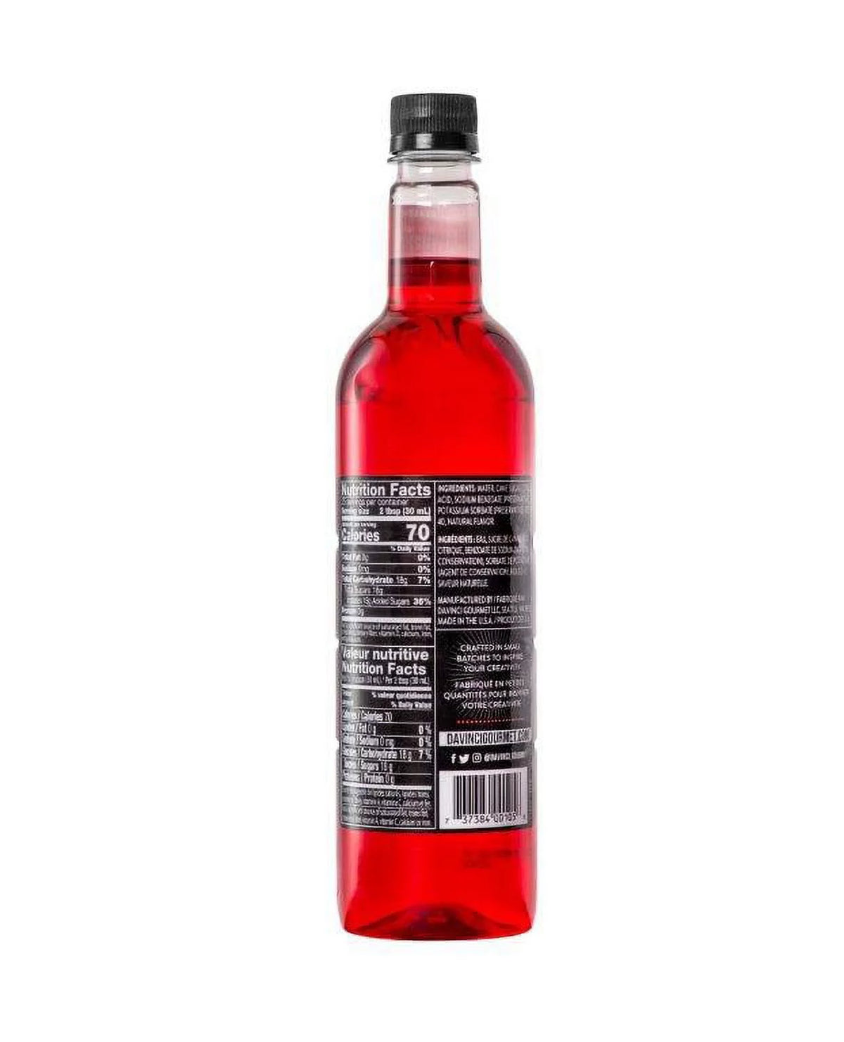 Classic Strawberry Syrup 750ml K380038