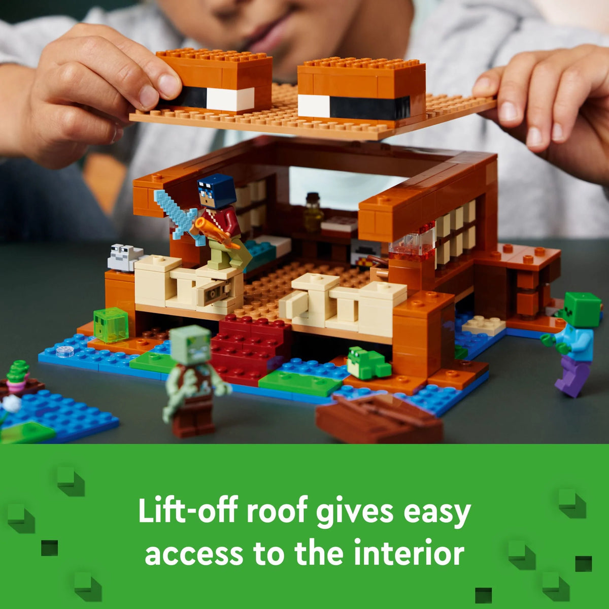 Minecraft The Frog House Building Toy 21256 I376385