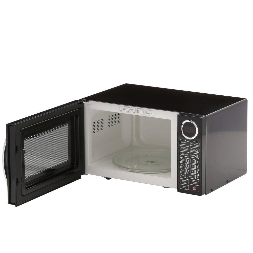 0.9 Cu ft Black Microwave I198119