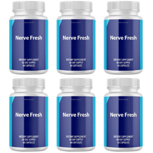 6 Pack Nerve Support Dietary Supplement D82080
