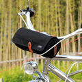 Canvas Black Bicycle Handlebar Bag N947