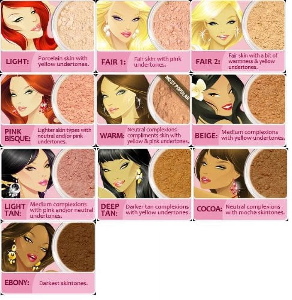 5pc Mineral Makeup Kit O673843