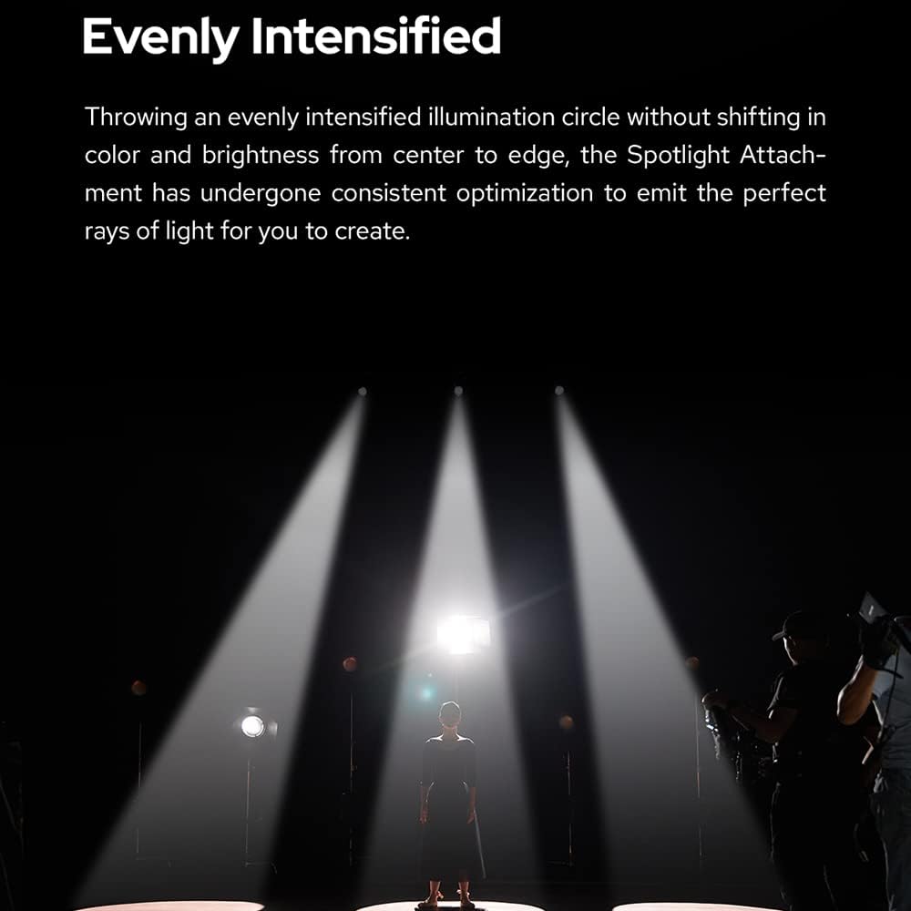 19° Projection Lens Spotlight Attachment for Bowen Mount LED Video Light A262