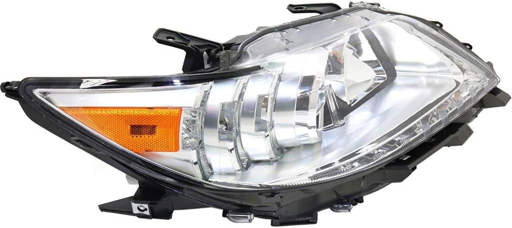 HeadLight Assembly Driver Side Black Housing I1526